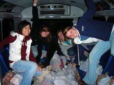 A group of USU student volunteers 